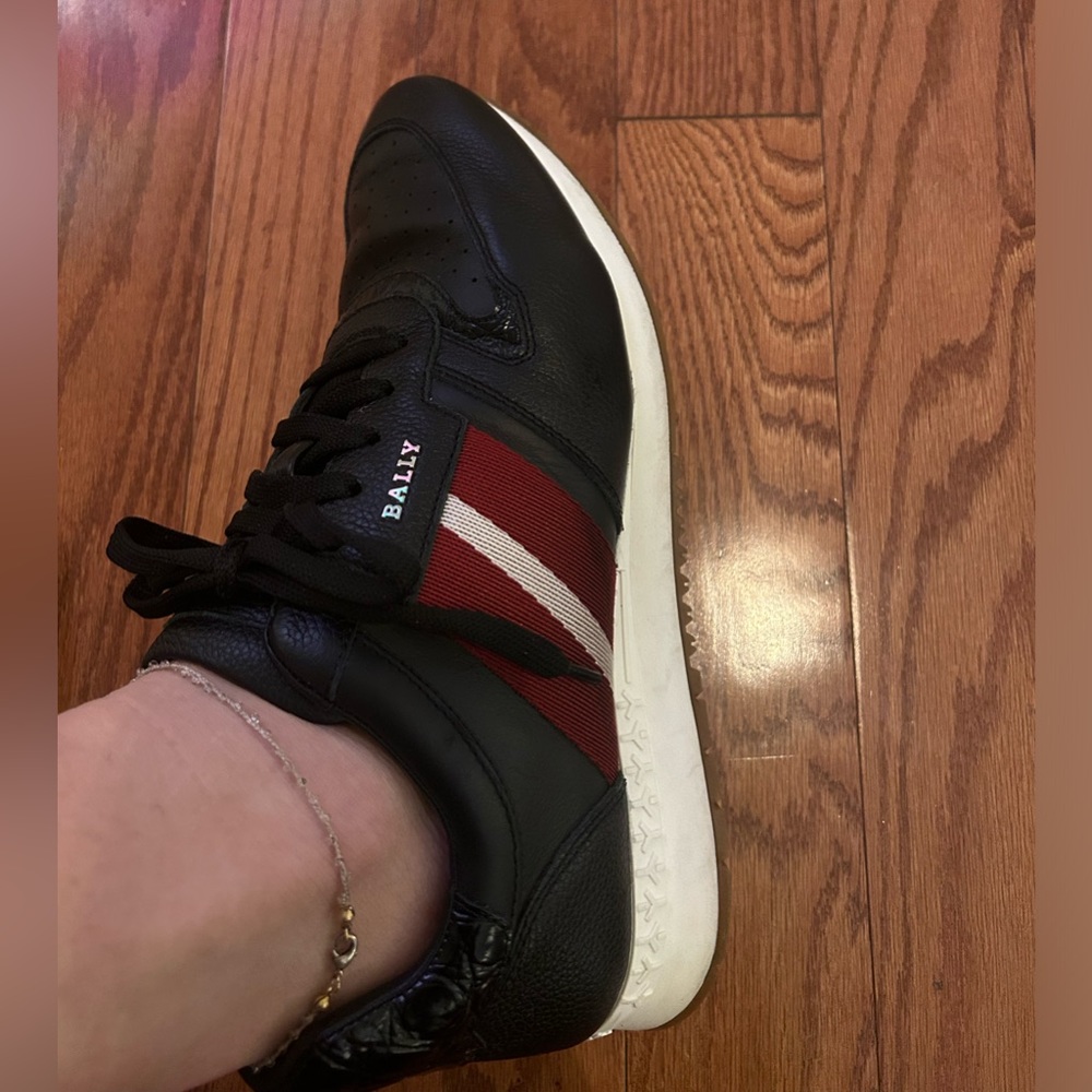 Unisex Bally sneakers size 8.5 black